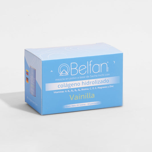 Colágeno Hidrolizado Belfan Caja Vainilla x 20 Sobres
