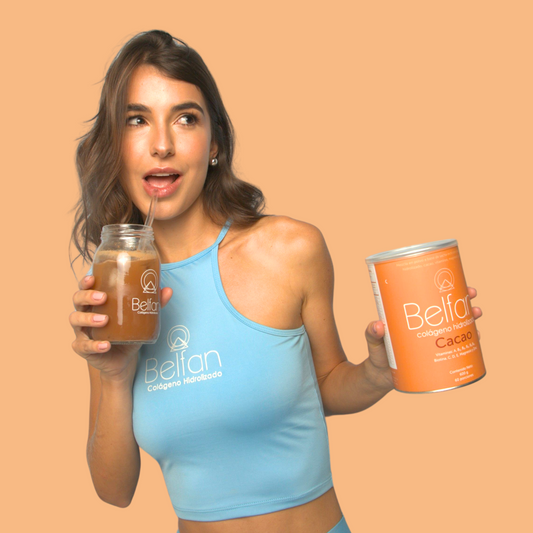Colágeno Hidrolizado Belfan Cacao y Silicio x 600g