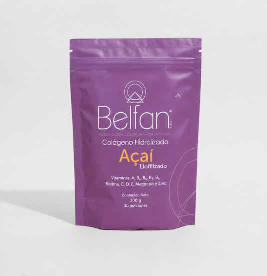 Colágeno Hidrolizado Belfan Açaí x 300g