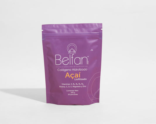 Colágeno Hidrolizado Belfan Açaí x 200g