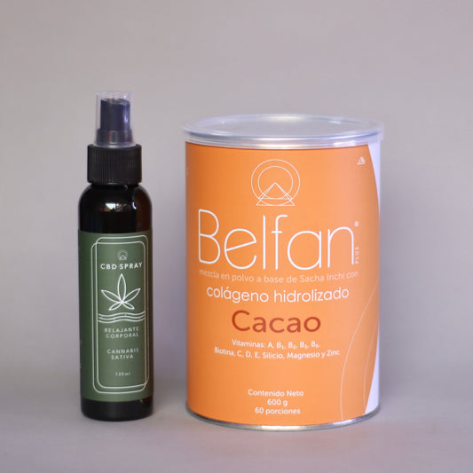 Cbd Spray + Belfan Cacao 600g