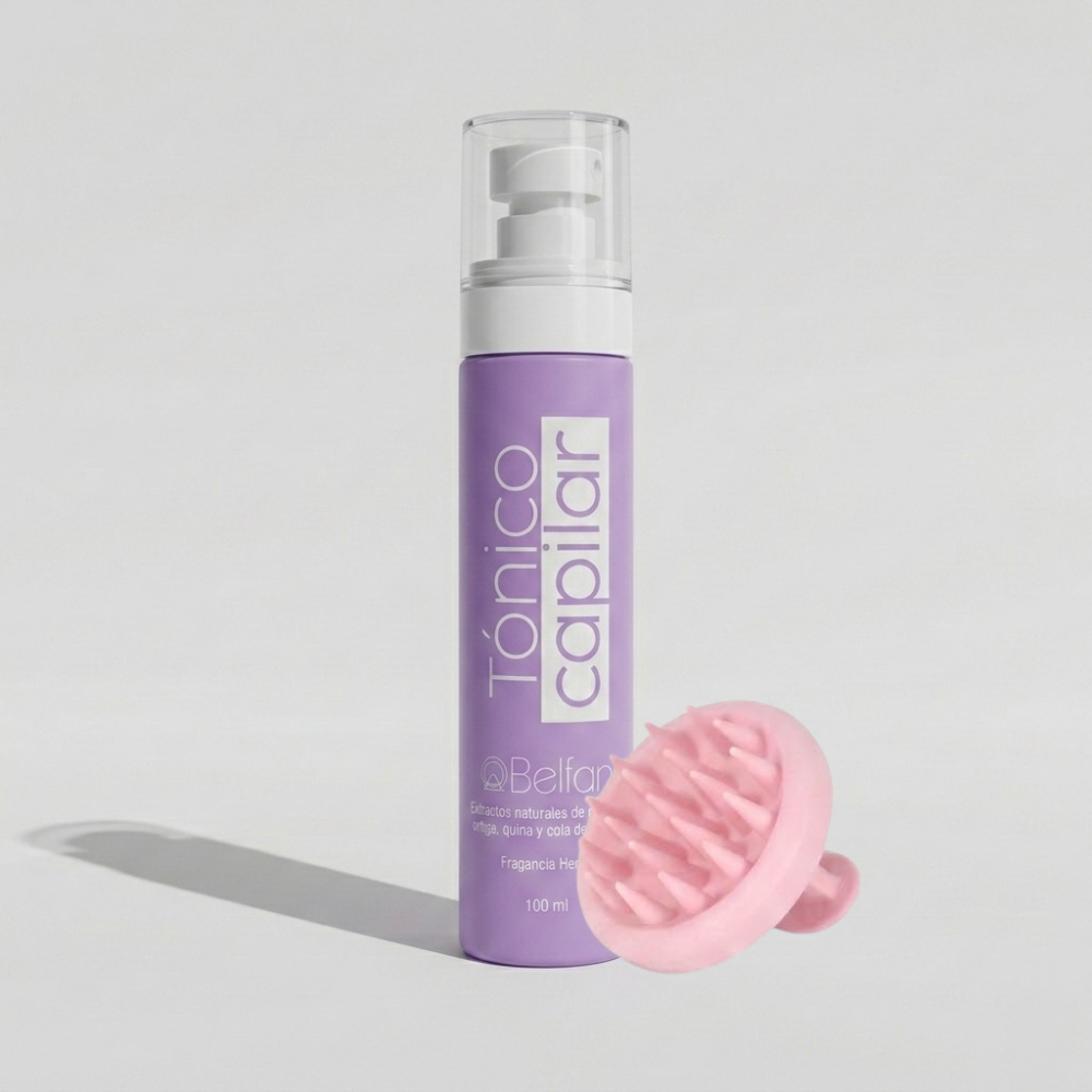 Kit Estimulador capilar: Tónico + Masajeador