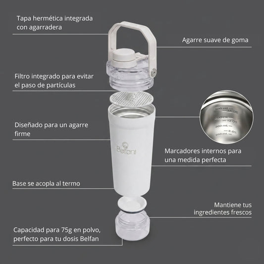 Shaker Premium Belfan + Tu Mezcla Funcional