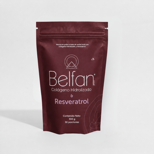 Colágeno Hidrolizado Belfan resveratrol x 300g